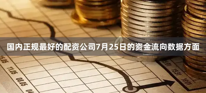 国内正规最好的配资公司7月25日的资金流向数据方面